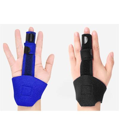 China Easy To Use Finger Pain Relief Injured Finger Sprains Bar Aluminum Finger Supports for sale