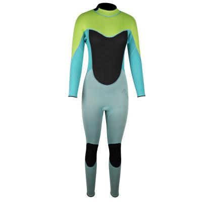 China Seaskin Anti-UV Women's Full Back Zipper Suit Dive 3mm Wetsuit for sale