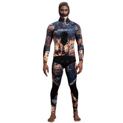 China Diving Seaskin Wetsuite Men's Anti-UV Resistant Compression Neoprene For Spearfishing for sale