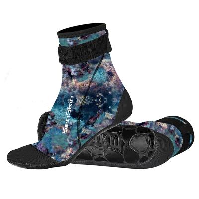 China Neoprene Beach Socks Seaskin Men Women 3 Mm Neoprene Camouflage Sand Socks For Diving Surfing for sale