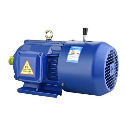 China Totally Enclosed YEJ Electromagnetic Braking Adjustment Speed 3-phase Asynchronous Ac Induction Electric Motor for sale