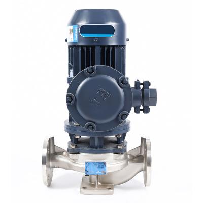 China Other IHGB Vertical Single Stage Single Suction Stainless Steel Explosion Proof Pipeline Centrifugal Pump for sale