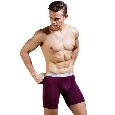 China XL-7XL Sport Underwear Boxers Modal Mens Breathable Underwear Shorts Plus Size Mens Boxers Running Briefs for sale