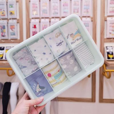 China New kids QUICK DRY underwear storage box boys and girls cartoon boxer shorts boxer shorts panties for sale