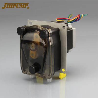 China JIHPUMP Family Homes NEMA 23 Peristaltic Stepper Motor Pump with Food Grade Silicone Tubing for Food or Beverage for sale