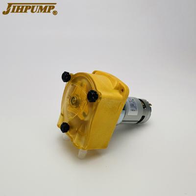 China Automotive Industry JIHPUMP 12V Peristaltic Pump 24V DC Stepper Motor With Food Grade Tubing For Food Liquid for sale