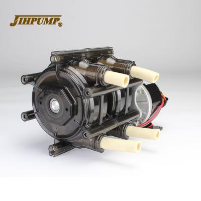 China Automotive industry 24V chemical peristaltic pumps with 19.4L/min 14h heads for sale