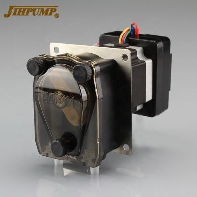 China Automotive Industry JIHPUMP Small Mini Micro Peristaltic Pump 24v 8mm DC 500 500ml 500ml/min Water Liquid Dosing Pumps Application In Milk for sale