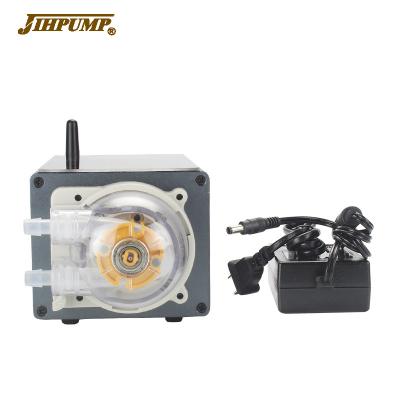 China High Accurate Automotive Industry JIHPUMP 220v 110v Stepper Motor 24V 12V Filling Peristaltic Dosing Pumps With Variable Speed for sale