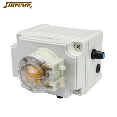 China Automotive Industry JIHPUMP 24V 12V Small Peristaltic Pump 220V 110V Liquid Dispenser With Speed ​​Adjustment for sale