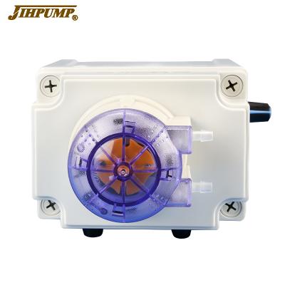 China Automotive industry JIHPUMP 220V 110V MINI peristaltic pump dispenser for liquid filling with silicone tubing for sale