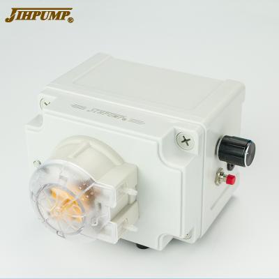 China Automotive industry high precision variable speed 24V peristaltic pump with stepper motor for liquid dispensing 220V 110V for sale