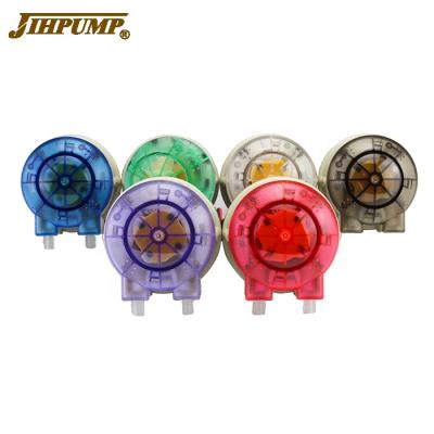 China Automotive Industry JIHPUMP 104KA 12v 24v Mini 6v DC Water Pumping Micro Liquid Dosing Chemical Dosing Pump Parts Small Hose Peristaltic Pumps for sale