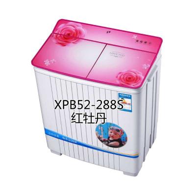 China Twin CE CB Machine 5.2kg Hotel Tub Wahing Glass Top Lid for sale