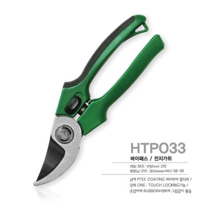 China 8 Inch Pruning Shear Tool Set Green Garden Scissors Flower Bushes Rose Fruit Tree zu verkaufen