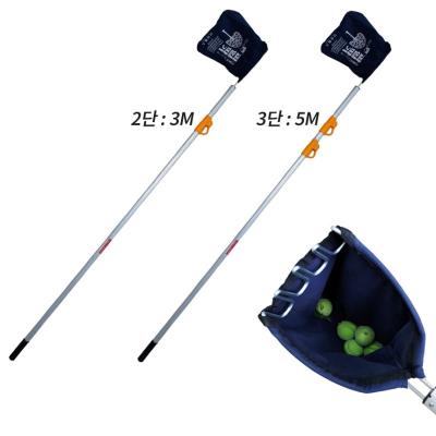 중국 SINSEUNG X11A X11B Fruit Picker Pole with Basket Adjustable Fruits Picker Tool Fruits Catcher 판매용