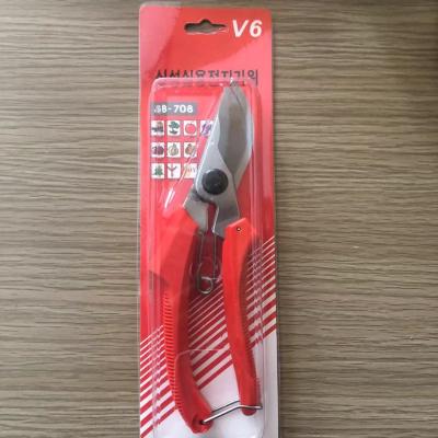 China Heavy Duty SINSEUNG SB708 Bypass Pruner Garden Scissors Handheld Yard Tree Tool Titanium Pruning Shears Te koop