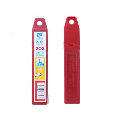 China Substitua Snap Off Blade Knife 18mm 60 graus Ângulo 0,5mm à venda