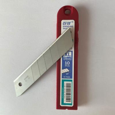 China SK2 Carbon Steel 7 Segments 25mm Cutter Blades With 60 Degrees Blade Tip Angle for sale