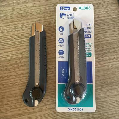 Κίνα Πλαστικό χερούλι Snap Off Utility Knife με λεπίδα SK2 προς πώληση