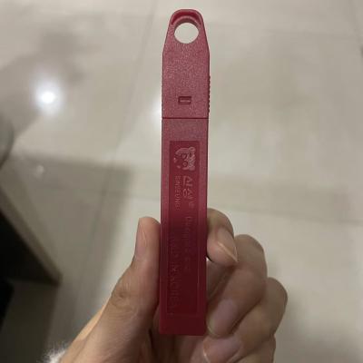 Cina 60 gradi angolo di taglio lametta Snap-Off tipo argento 9mm lame da taglio per le esigenze di taglio professionale in vendita