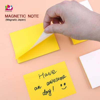 China New Arrivals Fridge Magnet Self Adhesive Memo Pad Custom Movie Magnetic Sticky Note for sale