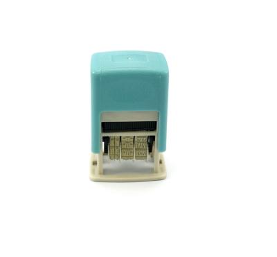 China Office Good Quality Custom Automatic Self Inking Rubber Date Stamp for sale