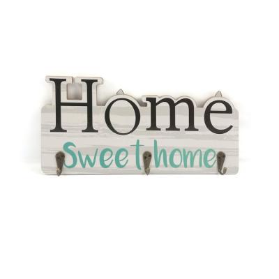 China Custom Printing Europe Wooden Hanging Welcome Sign For Front Door Decor for sale