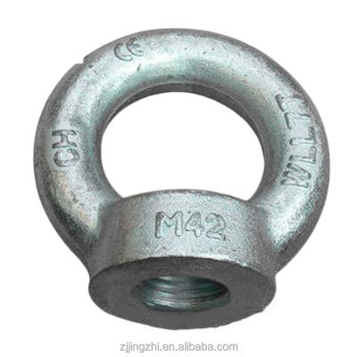 China A3/C15E Forged Galvanized DIN582 Eye Lifting Nut for sale