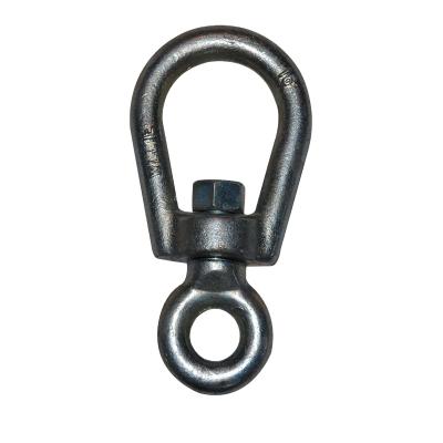 China High strength forged copper double eye swivel with snap hook for lifting for sale