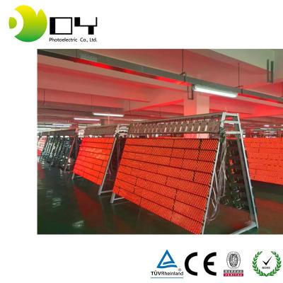 China Outdoor outdoor p10 red led display module 32x16 advertising billboard ph10 led dot matrix module led module 32x16 for sale