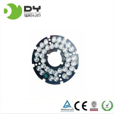 China 60 Degree 5mm Vandalproof Infrared Panel Light 24 LED Panel Light 850nm IR Bulbs For CCTV Camera for sale