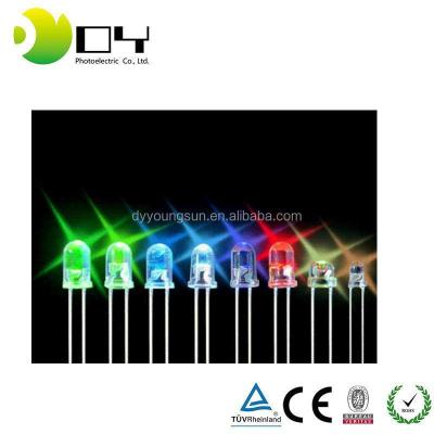 China Signal light/hotel/round/nightclub flat/oval surface, LED type and through the hole package type around the light-emitting diode for sale