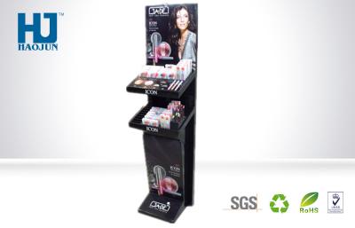 China Pop Makeup Display Stand For Promotion , Paper Makeup Counter Display for sale