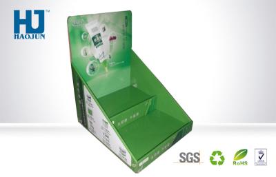 China Eco - Friendly Paper Cardboard Countertop Display Boxes For Facial Cleanser Advertising for sale