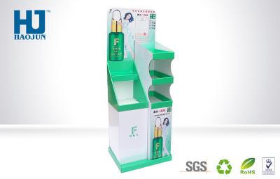 China Customized Retail Cosmetic Product Display Stands Cardboard Supermarket Shelves for sale