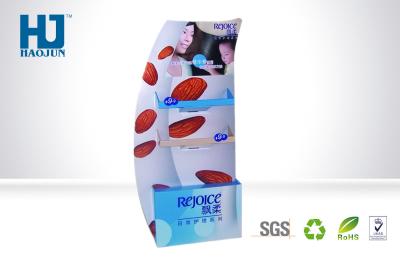 China Attractive And Fashion Corrugated Cardboard Advertising Shampoo Display for sale