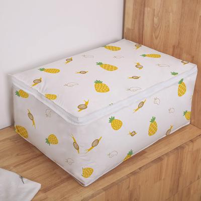 China High Quality Reusable Eco-friendly Storage Bag Bedding Bag Dust PEVA Square Comforter Bag Produced By Reputable Factory for sale