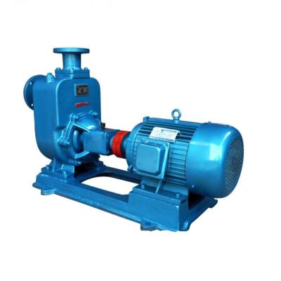 China ZW Energy Saving Horizontal Centrifugal Industrial Centrifugal Water Pumps Self Priming Sewage Pumps for sale