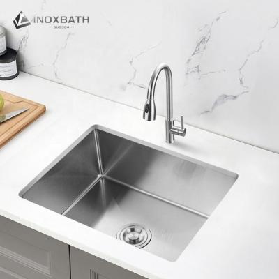 China American Square Freestanding Basin Kitchen Faucet Farmhouse Kitchen Handmade Without 304 Sink for sale