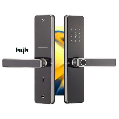 China Waterproof Keyless Biometric Electric Door Fingerprint Stainless Steel Security Home Door Lock for sale