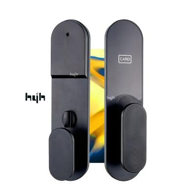 China Fashion High Quality Electronic Card System Door Lock Hotel Aluminum Alloy Guangdong-hyh Material Rfid Smart Access Lock For Hotel Doors for sale