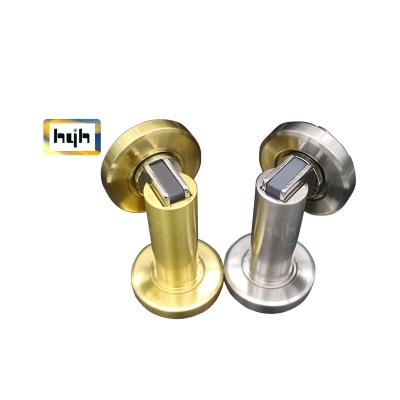 China Guangdong-hyh hardware china factory wholesale price modern zinc alloy door stopper with magnetic for wooden door for sale