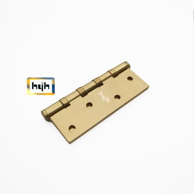 China High Grade Modern Quality Hardware Guangdong-hyh 4*3*3 Ball Bearing Brass Door Hinge With Screws for sale