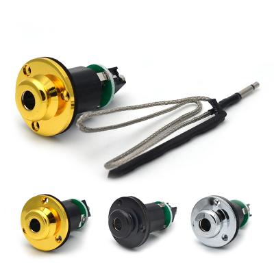 China GUITAR Ukulele Piezo Pickup Under End Saddle Pickup Output Pin Jack For UK Acessories for sale