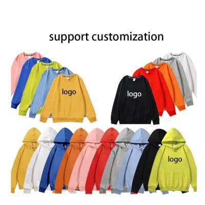 China Custom Anti-wrinkle Logo Sweatshirt Crewneck Sweatshirt Hoodie Print Embroidery OEM for sale