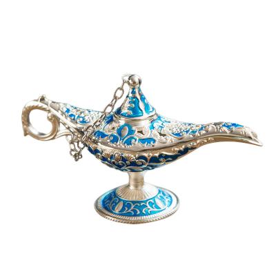 China India China Supplier Waterfall Censer Aladdin Wishing Magic Lamp Home Decoration for sale