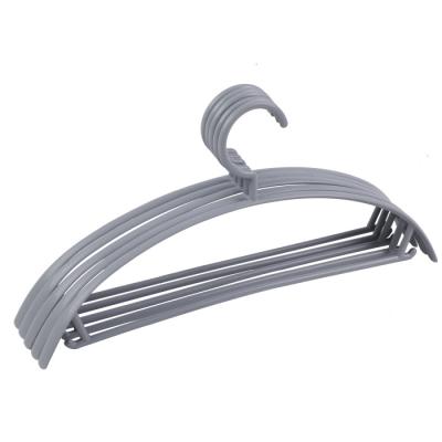 China High Quality Factory Price Space Saving Drying Shirt Suit Hangers PP Plastic Clothing Hangers for sale