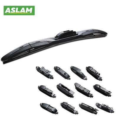 China 98%cars ASLAM Factory Multifunctional Car Wiper Hybrid Windshield Wiper Blade for sale