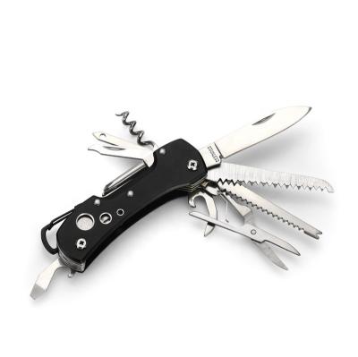 China 420 stainless steel& Multi Purpose Stainless Steel Aluminum Pocket Knife Camping Outdoor Survival Multitool for sale